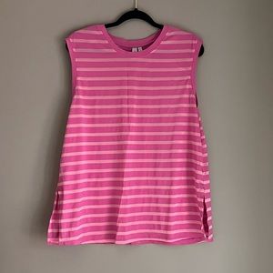 ‼️BOGO SALE‼️ Zella Pink Striped Tank Top
